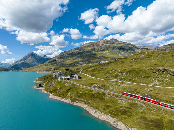 Berninapass, Oberengadin, Graubünden, Schweiz, Switzerland