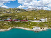 Foto: Berninapass, Oberengadin, Graubünden, Schweiz