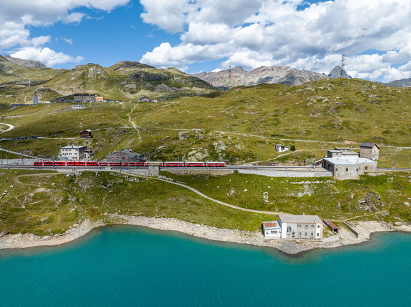 Berninapass, Oberengadin, Graubünden, Schweiz, Switzerland