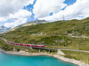 Foto: Berninapass, Oberengadin, Graubünden, Schweiz