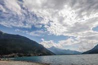 Foto: Lago di Mezzola, Sondrio, Italien, Italy