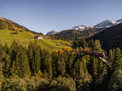 Gründijitobel, Langwies, Schanfigg, Graubünden, Schweiz