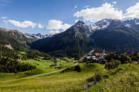 Foto: Latsch; Mittelbünden; Graubünden; Schweiz; Switzerland;