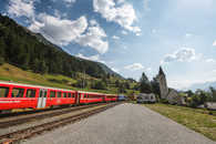 Foto: Lavin, Unterengadin, Graubünden