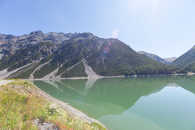 Foto: Livigno; Valle di Livigno; Veltlin; Valtellina; Italien; Italy; Landschaft; Lago di Livigno