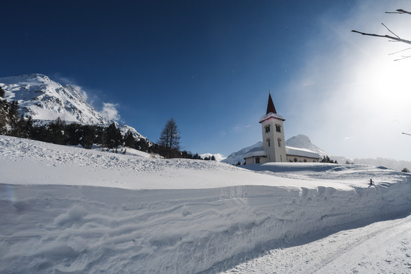 In Maloja im Oberengadin