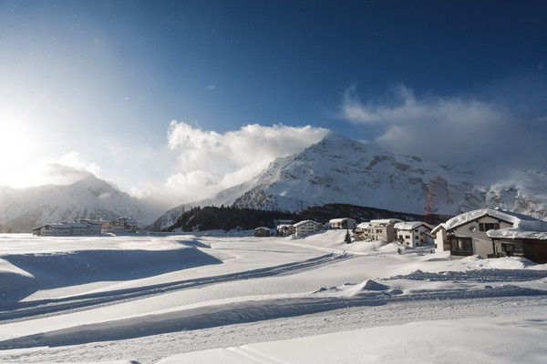 In Maloja im Oberengadin