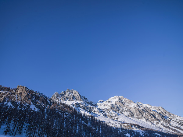 Bei Maloja im Oberengadin