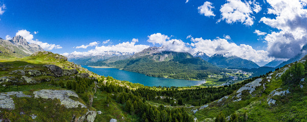 In Maloja im Oberengadin