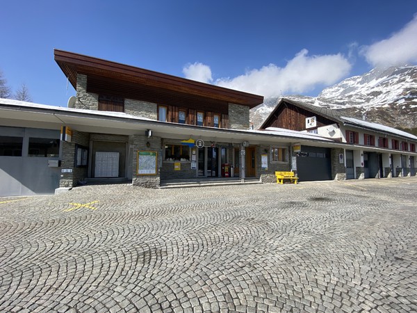Maloja im Oberengadin, Graubünden.