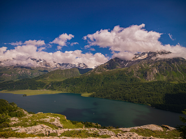 In Maloja im Oberengadin