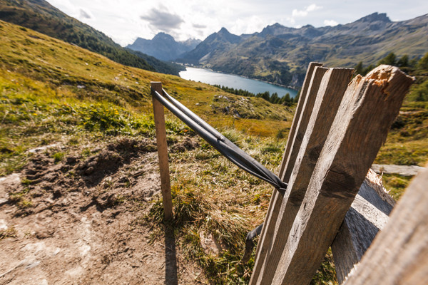 Maloja im Oberengadin in Graubünden, Schweiz