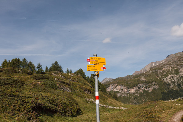 Maloja im Oberengadin in Graubünden, Schweiz