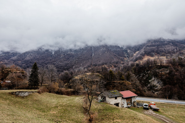 Mesocco im Valle Mesolcina in Graubünden