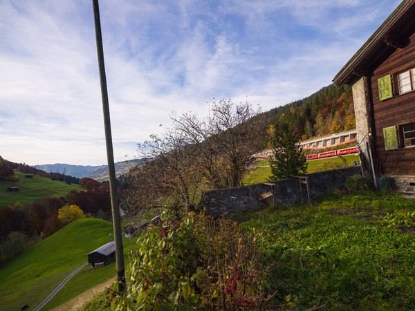 Serneus-Auji, Prättigau, Graubünden, Schweiz