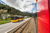 RhB, Rhätische Bahn, Graubünden, Schweiz
