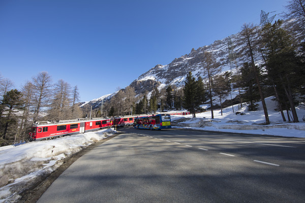 Bei Morteratsch im Oberengadin