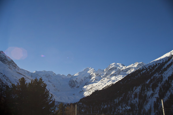 Bernina Pass, Oberengadin, Engadine, Graubünden, Schweiz, Switzerland