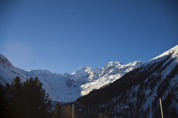 Bernina Pass, Oberengadin, Engadine, Graubünden, Schweiz, Switzerland