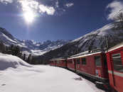 Foto: Montebello, Berninapass, Graubünden, Schweiz