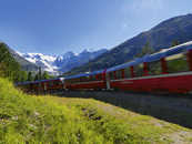 Montebello, Berninapass, Engadin, Graubünden, Schweiz