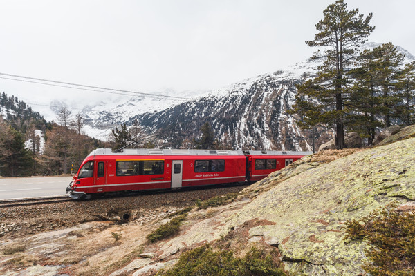 Berninapass, Oberengadin, Engadin, Graubünden, Schweiz, Switzerland