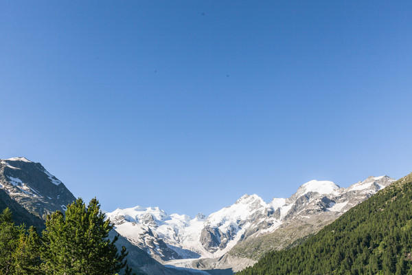 Montebellokurve; Morteratsch; Engadin; Graubünden; Schweiz; Switzerland;