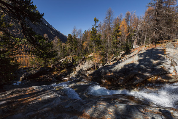 Bei Morteratsch im Oberengadin