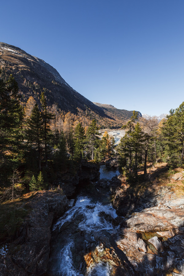 Bei Morteratsch im Oberengadin