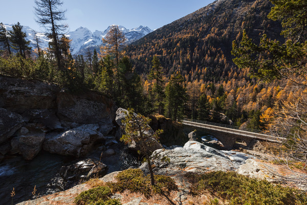 Bei Morteratsch im Oberengadin