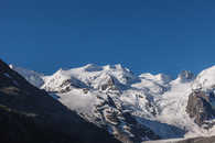 Morteratsch, Berninapass, Oberengadin, Graubünden, Schweiz