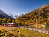 Morteratsch, Berninapass, Oberengadin, Graubünden, Schweiz