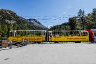 Morteratsch, Pontresina, Oberengadin, Graubünden, Schweiz