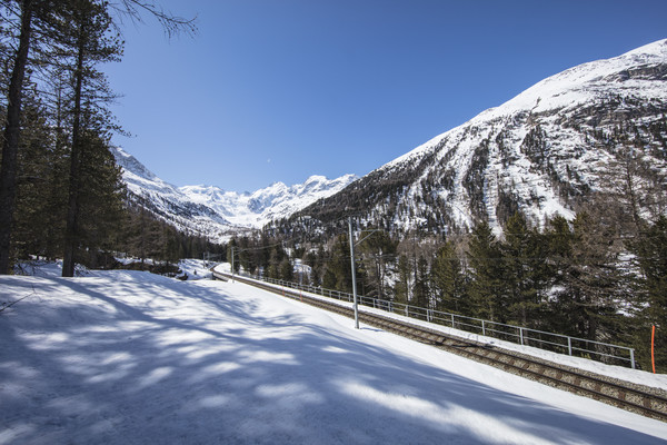 Bei Morteratsch im Oberengadin