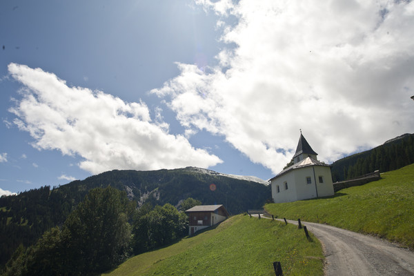 Kirche von Mutten in Mittelbünden