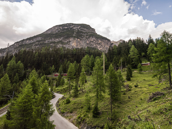 Naz bei Preda im Albulatal, Graubünden, Schweiz