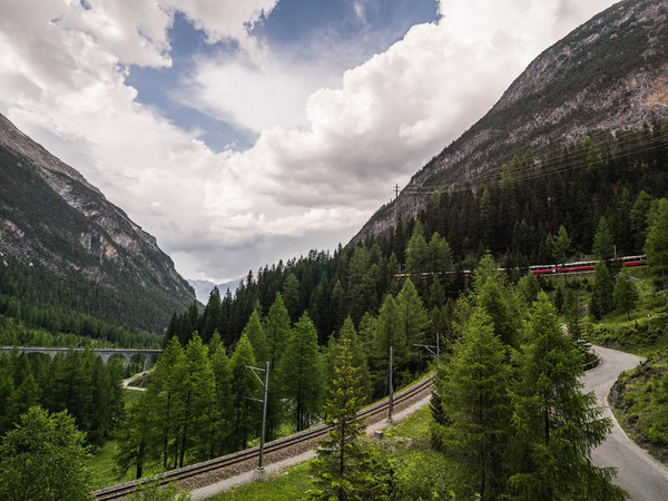 Naz bei Preda im Albulatal, Graubünden, Schweiz