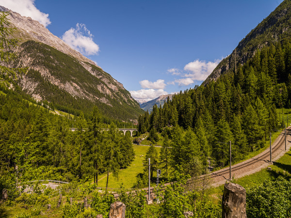 Naz bei Preda im Albulatal, Graubünden, Schweiz