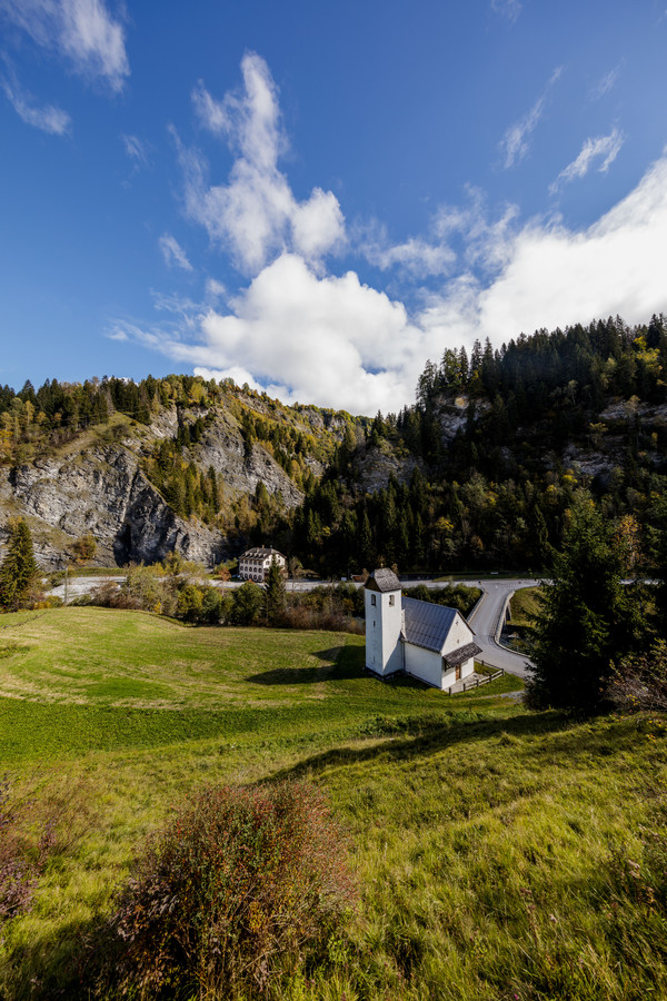 Peiden bei Cumbel im Val Lumnezia, Graubünden