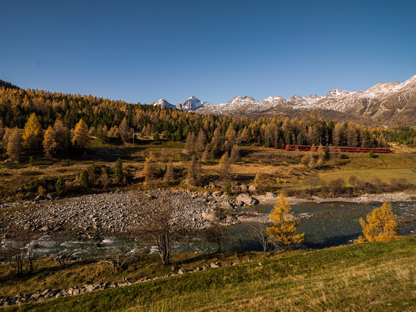 Pontresina, Oberengadin, Engadin, Graubünden, Schweiz, Switzerland