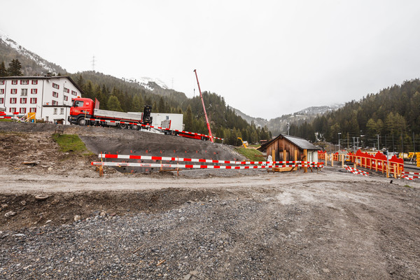 Preda im Albulatal, Graubünden, Schweiz