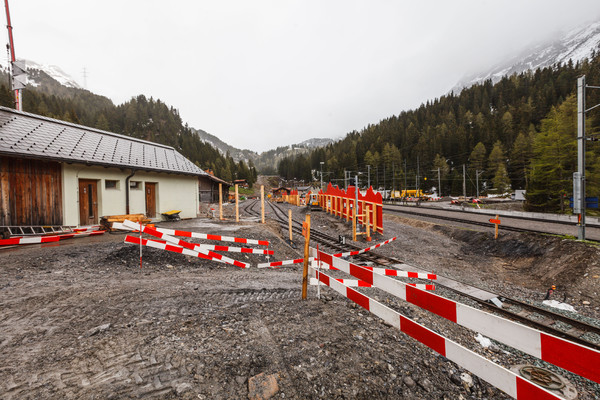 Preda im Albulatal, Graubünden, Schweiz