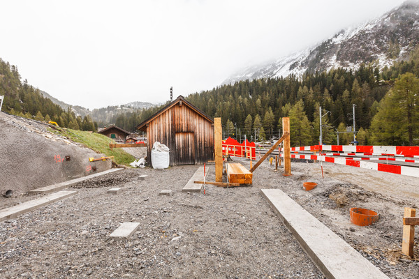 Preda im Albulatal, Graubünden, Schweiz