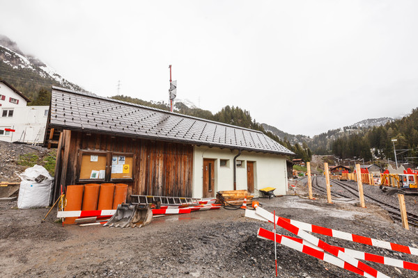 Preda im Albulatal, Graubünden, Schweiz