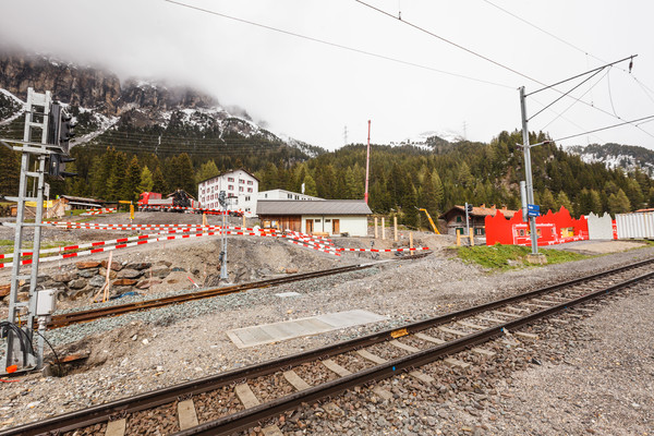 Preda im Albulatal, Graubünden, Schweiz