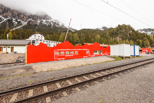 Preda im Albulatal, Graubünden, Schweiz