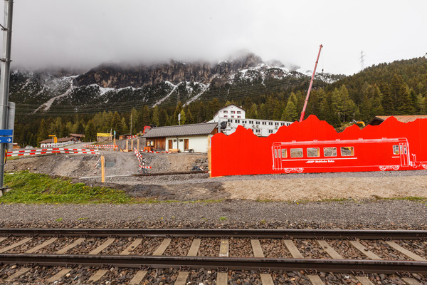 Preda im Albulatal, Graubünden, Schweiz