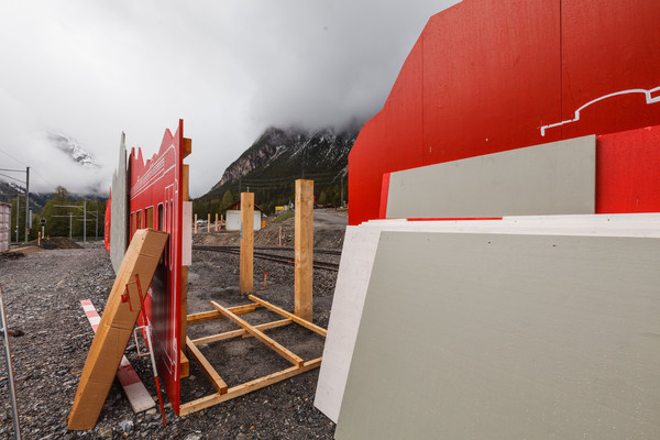 Preda im Albulatal, Graubünden, Schweiz