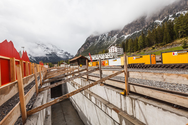 Preda im Albulatal, Graubünden, Schweiz