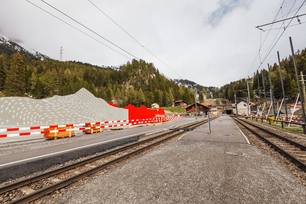 Preda im Albulatal, Graubünden, Schweiz